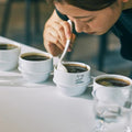 Origami Cupping Bowl incl. Spoon White